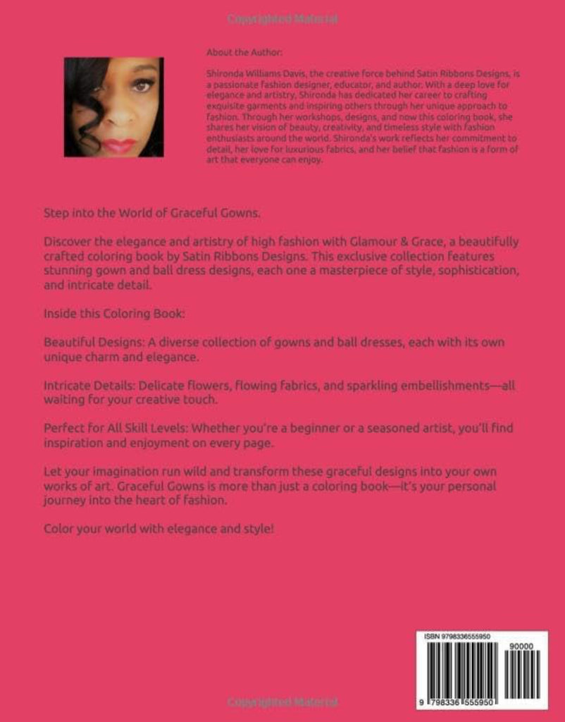 Graceful Gowns: A High-Fashion Coloring Book