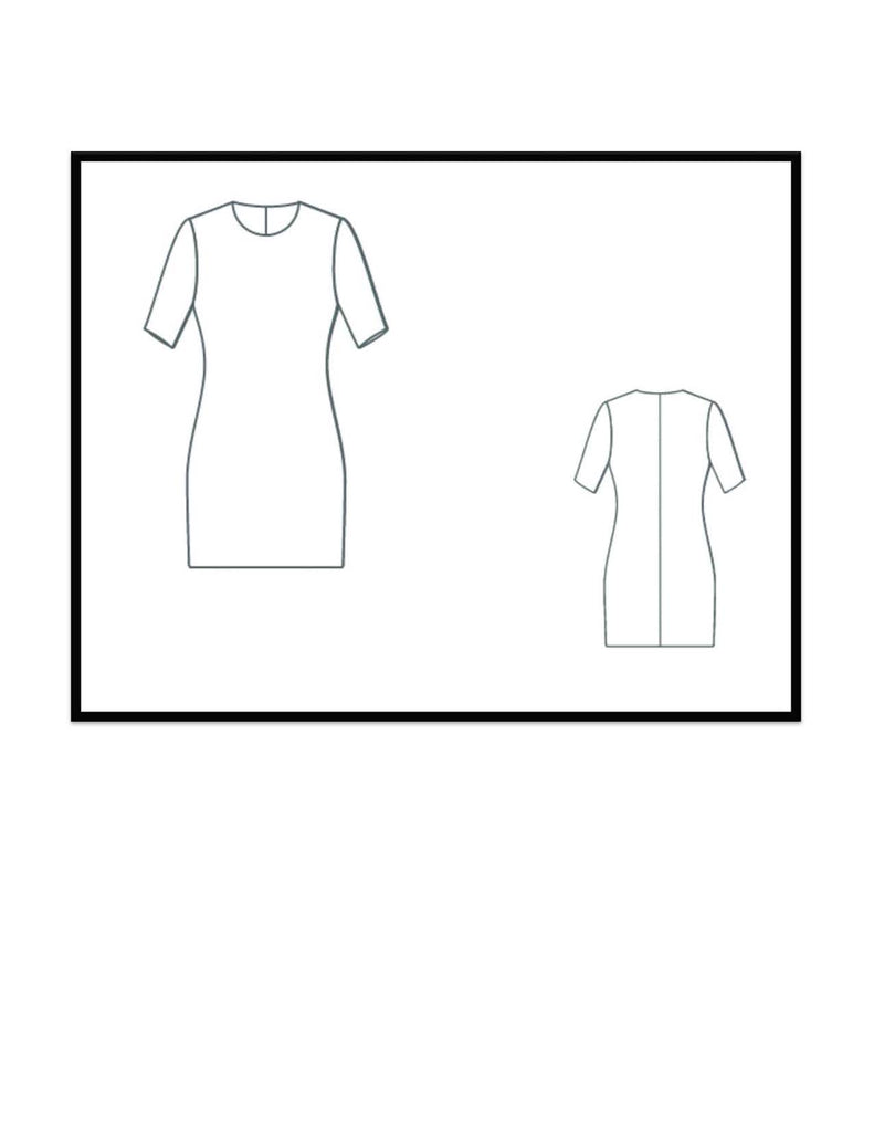 Classy Day Dress Pattern -Digital Download
