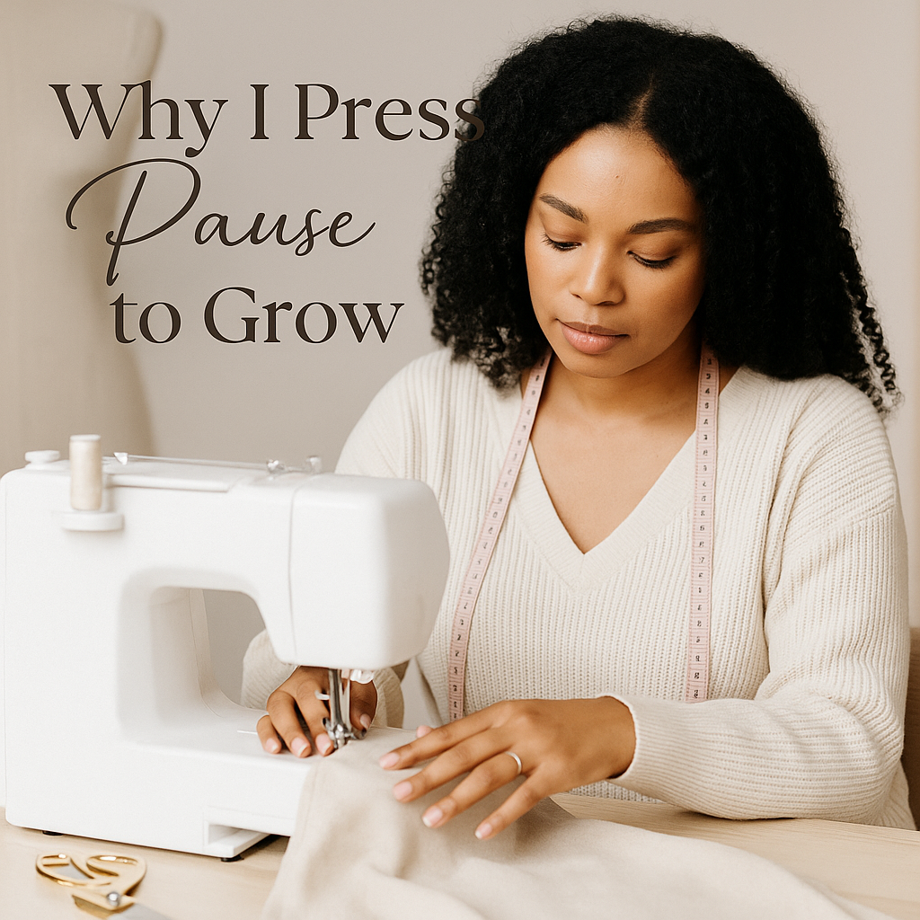 Why I Press Pause to Grow