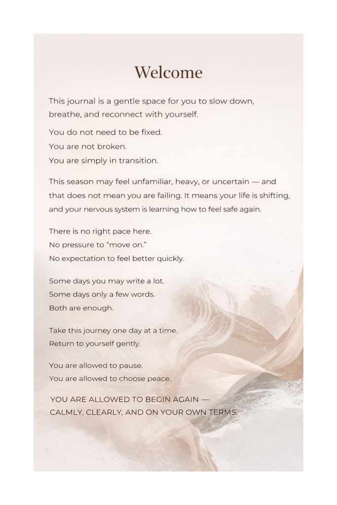 Calm, Clear, Chosen A 21-Day Emotional Reset for Women in Transition